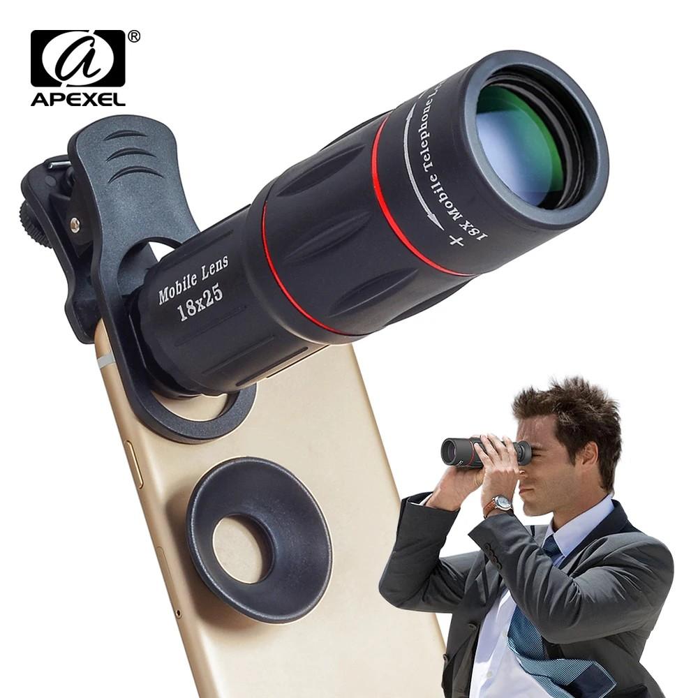 Lente Zoom 18x ApExel: Fotos Incríveis!