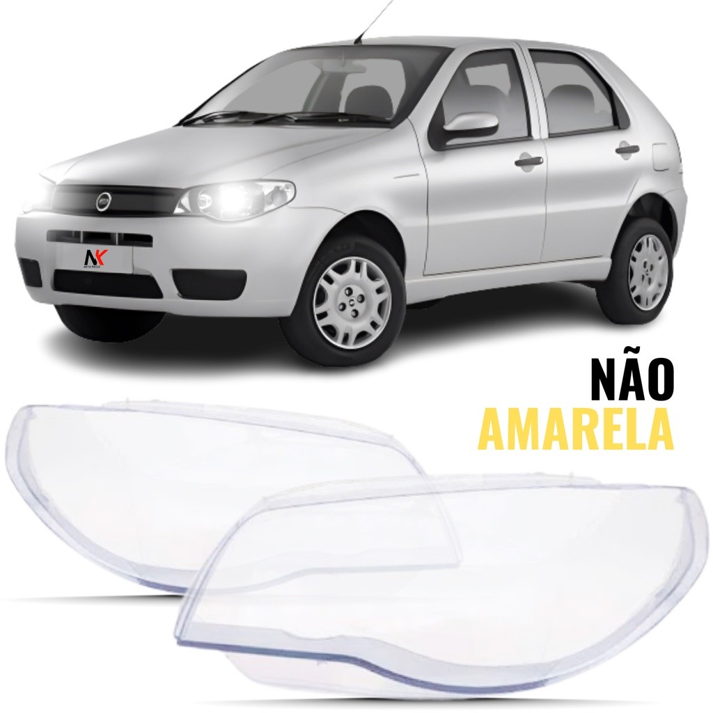 Lentes Farol Palio/Strada/Siena G3: Visão Clara!
