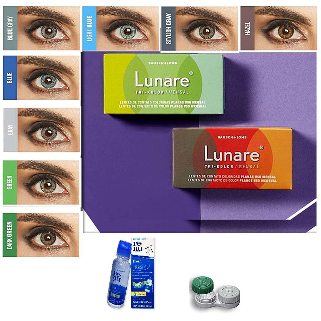 Lentes Lunare Coloridas: Realce Seu Olhar!