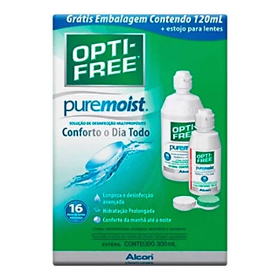 Opti Free Pure Moist: Hidratação e Conforto para Suas Lentes