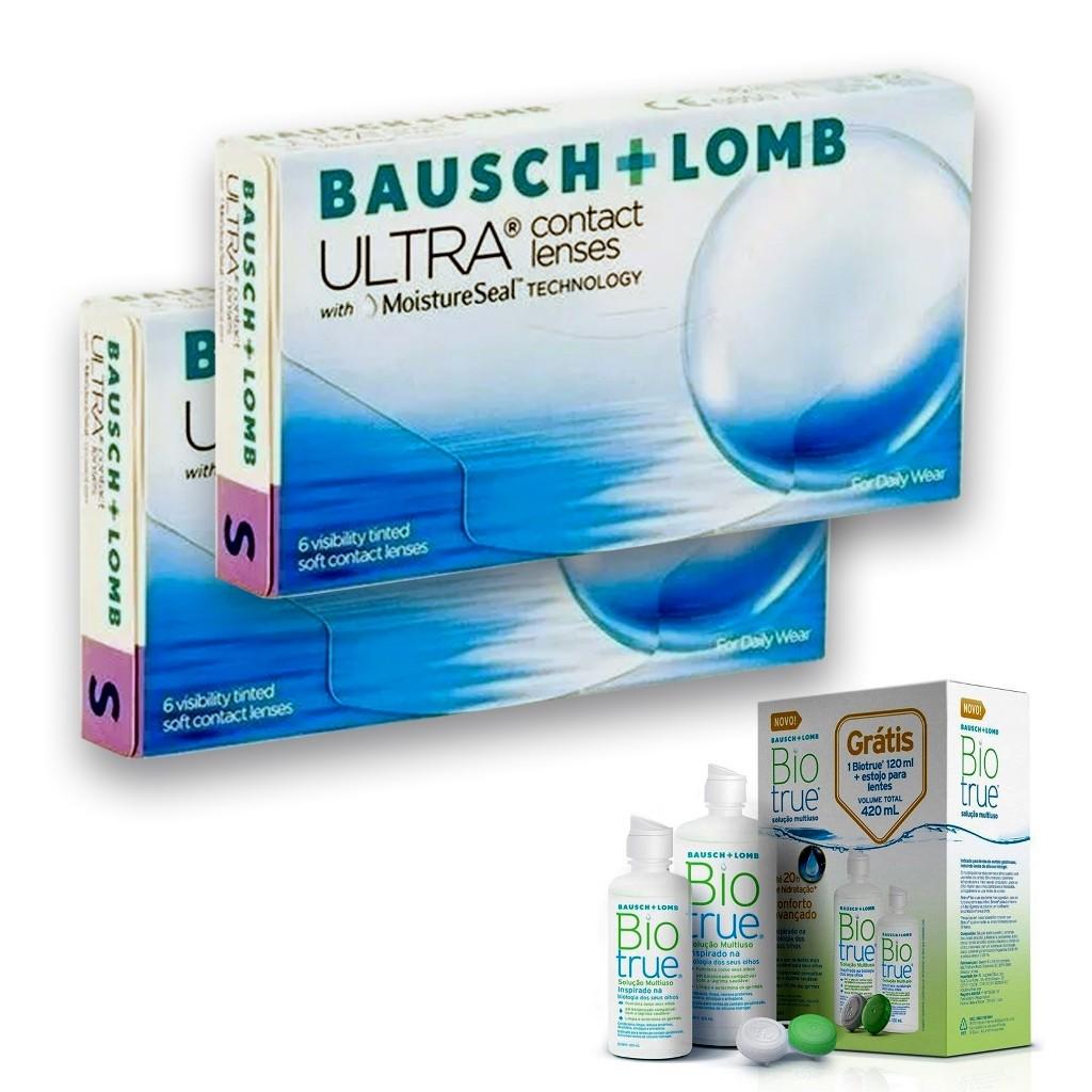 Lentes Ultra Hidrogel: Conforto por 30 Dias + Renu BioTrue