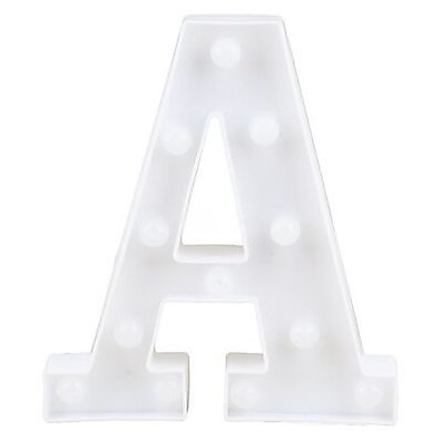 Letra LED Decorativa: Ilumine Sua Festa!
