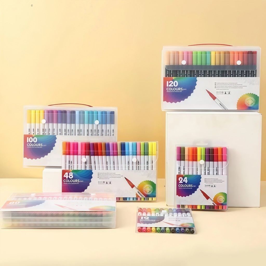 Canetas Dual Tip: Kit Completo para Desenho e Lettering