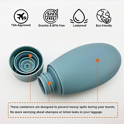 Kit Travel: 11 Frascos para Viagem - Organize e Leve!