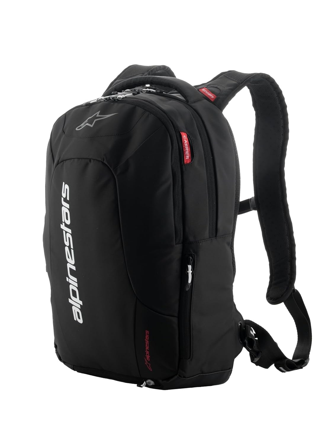Alpinestars Mochila de motocicleta City Hunter V2, impermeável, leve, design ergonômico, acolchoado e seguro para motociclistas