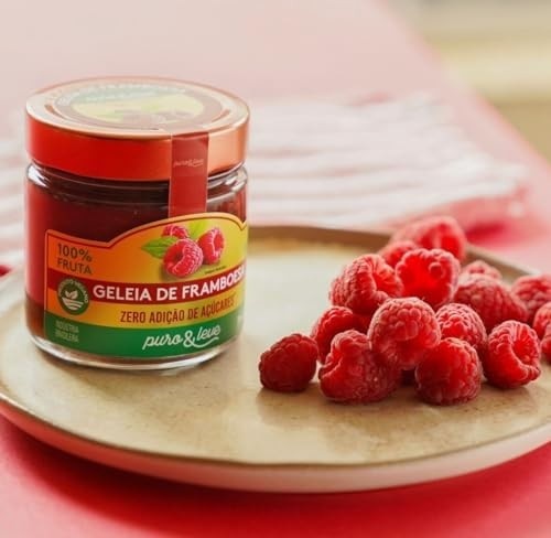 GELÉIA DE FRAMBOESA 100% FRUTA PURO & LEVE - 230G