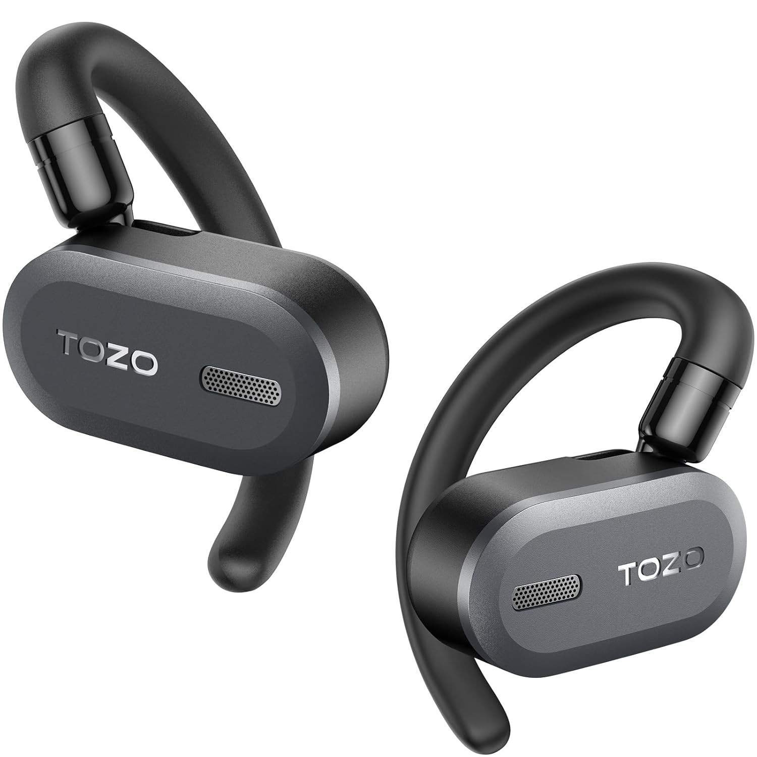 TOZO Open Buds: Fones de Ouvido Leves e Confortáveis com Bluetooth 5.3 e Ajuste Multi-ângulo