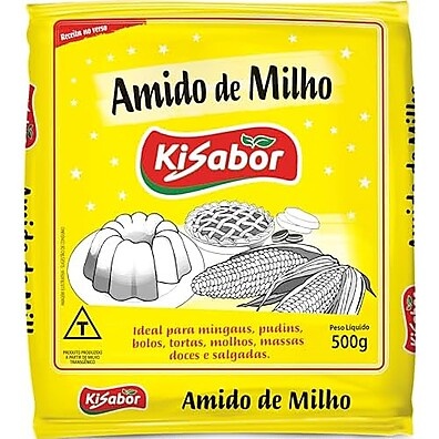 Amido de Milho KiSabor 500g: Leveza e Sabor