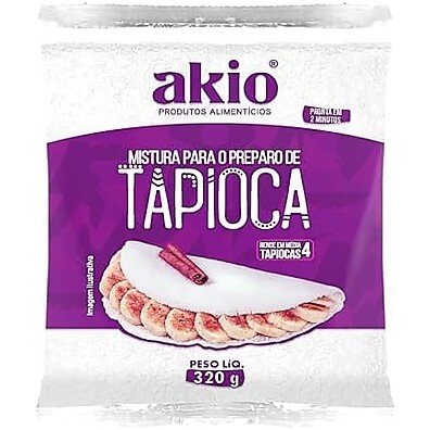 Tapioca Akio 320g: Sabor Sem Glúten e Leveza