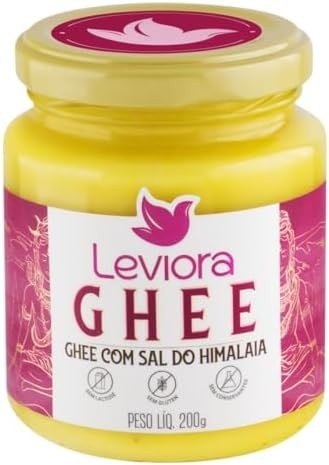 Manteiga Ghee Leviora Sal do Himalaia 200g