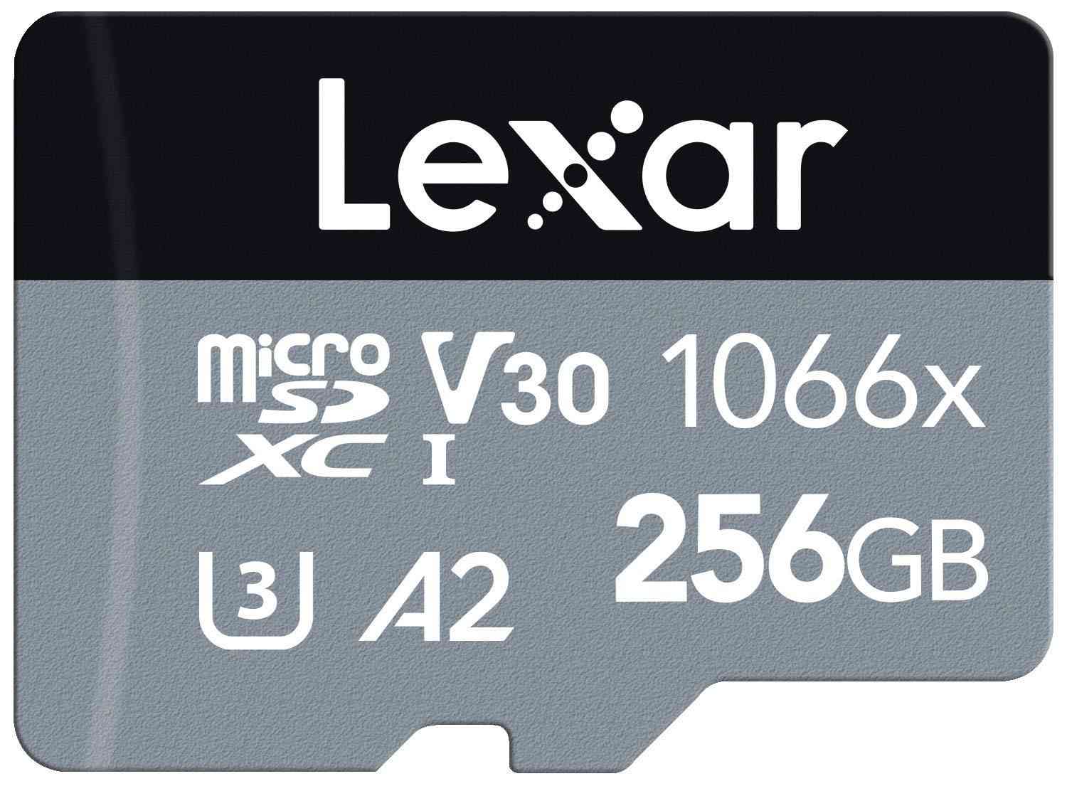 Cartão Micro SD Lexar 1066x 256GB: Velocidade e Desempenho para Suas Aventuras