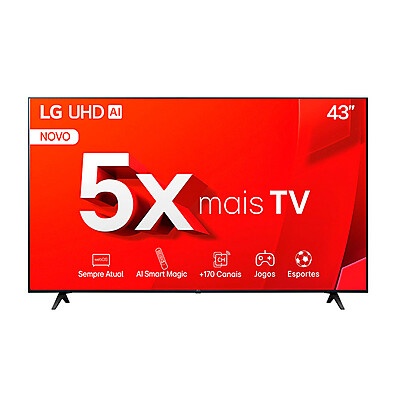 LG 43TU801C0SA: Sua TV 4K Inteligente