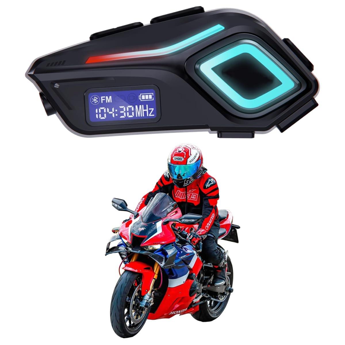 Fone de Ouvido Bluetooth 5.3 para Capacete de Moto: Segurança e Liberdade na Estrada