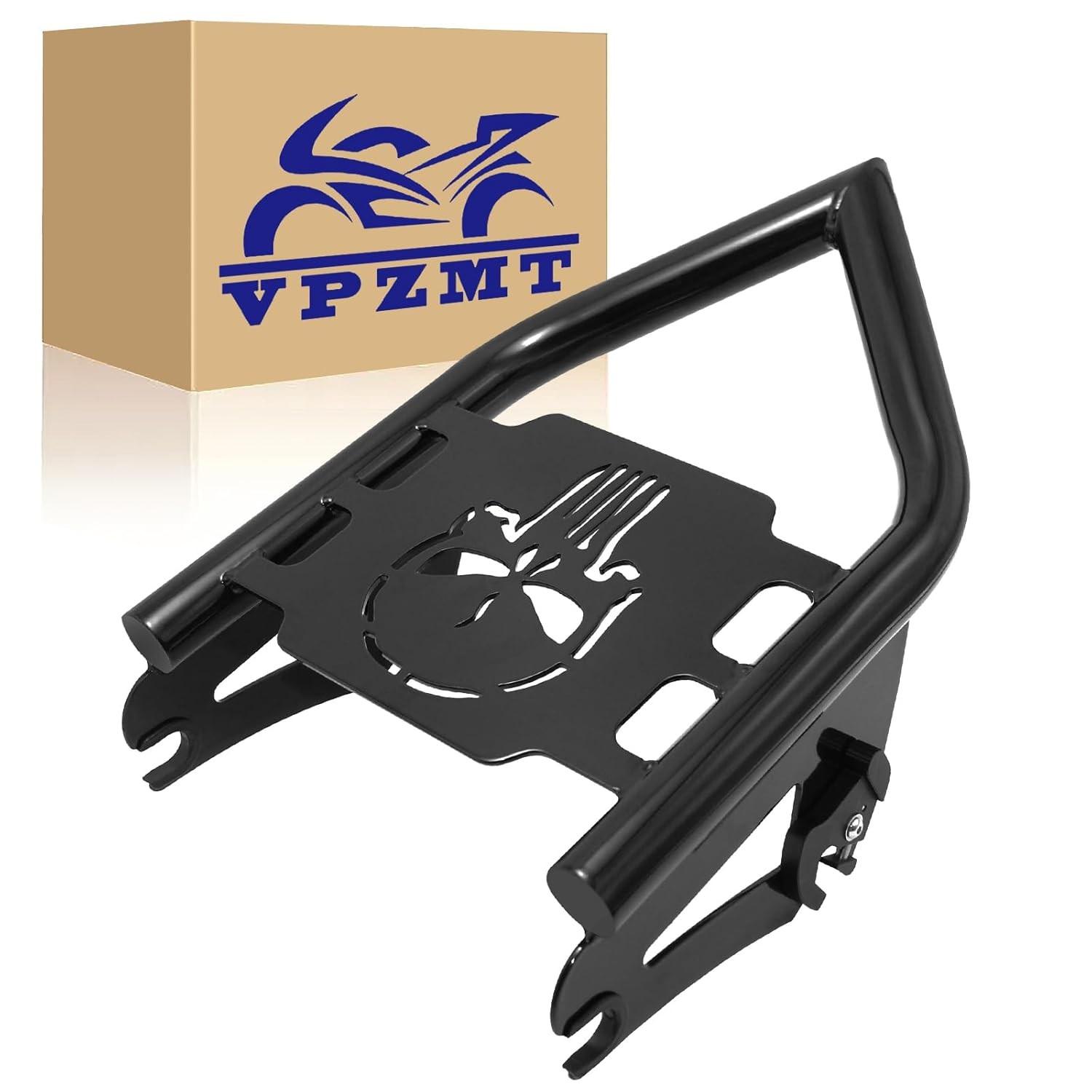Suporte de Bagagem Removível para Harley Touring 2009-2024: Liberdade e Estilo na Estrada