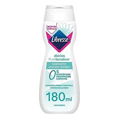 Libresse Pure Sensitive: Limpeza Íntima Delicada