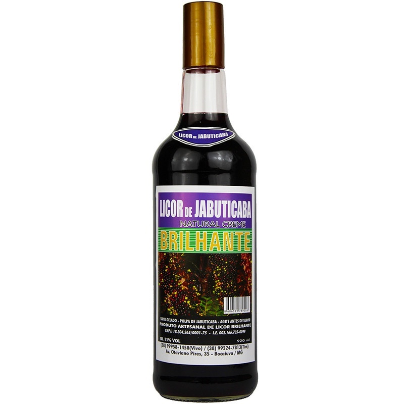 Licor de Jabuticaba Artesanal 920ml – Sabor Único da Tradição