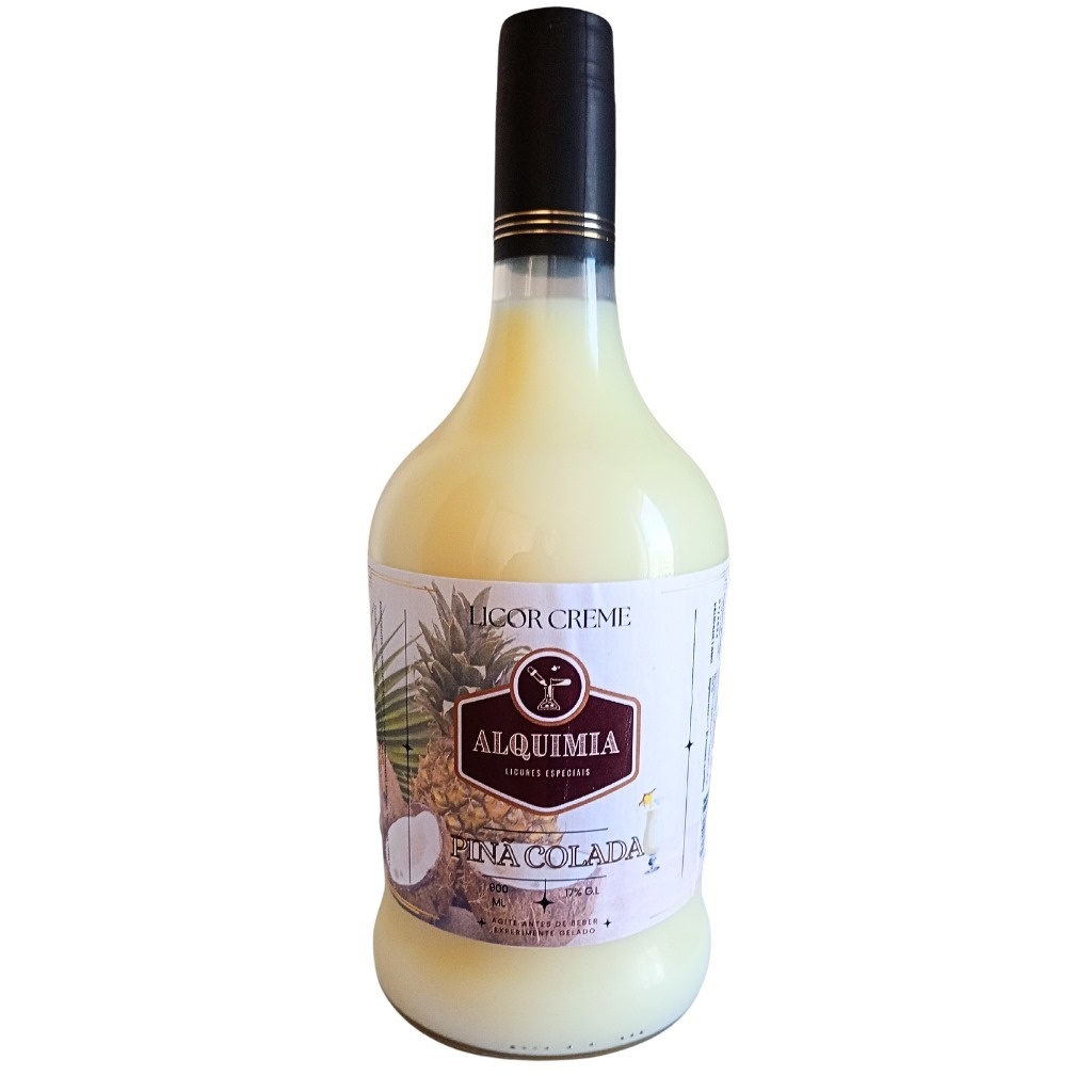 Licor Pina Colada Alquimia: Sabor Tropical 900ml