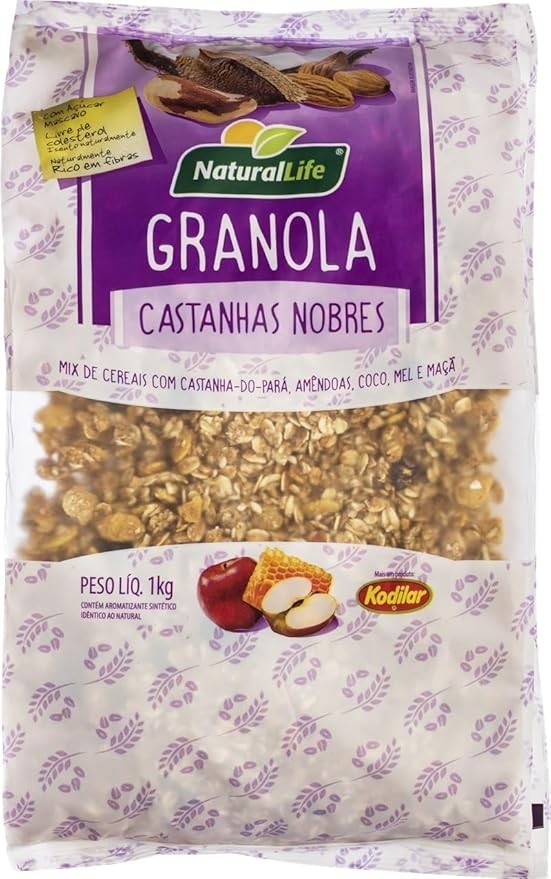Granola Natural Life - Castanhas Nobres - 1Kg
