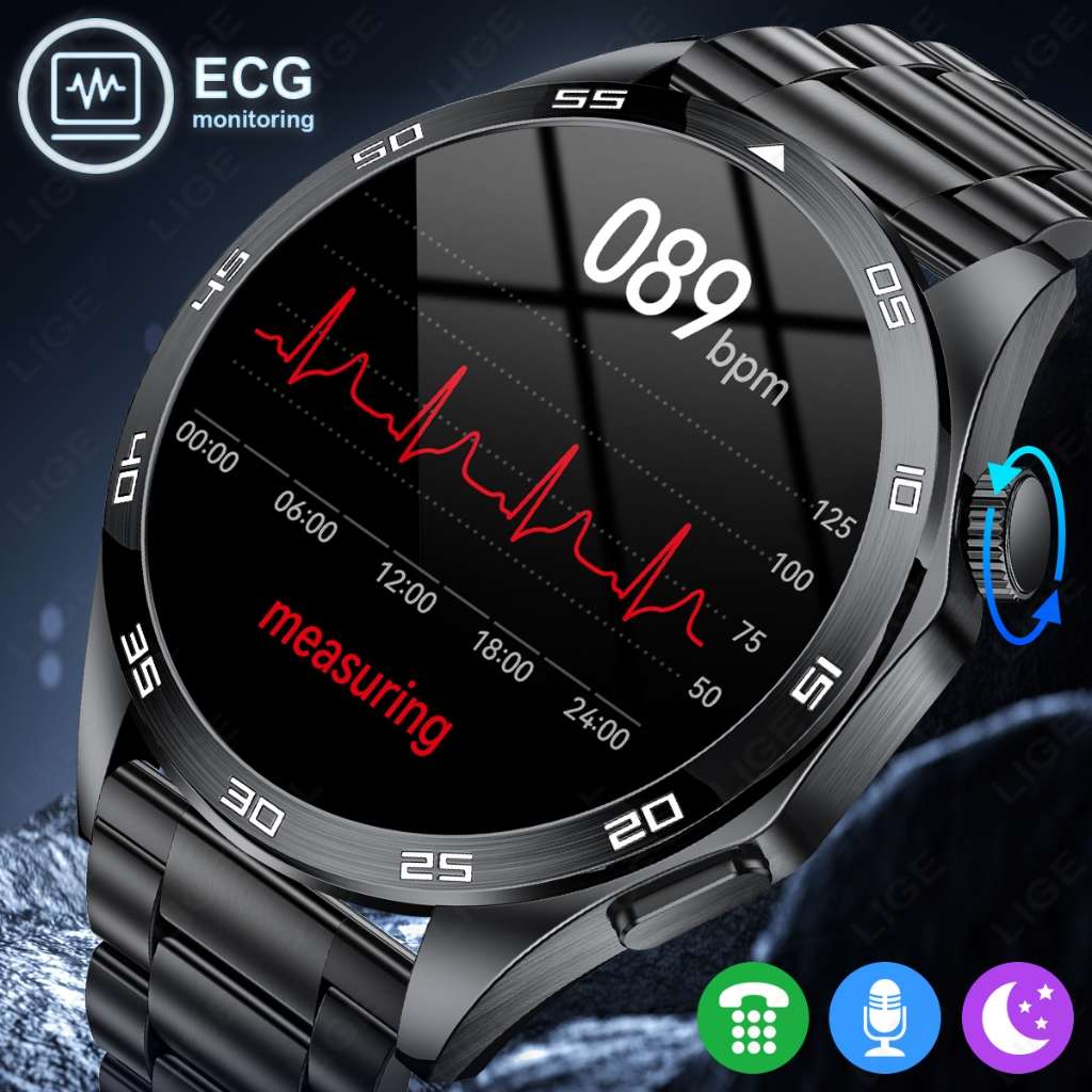 LIGE GT4 Pro: Smartwatch Completo para Saúde e Esporte
