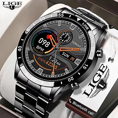 LIGE: Smartwatch Masculino Completo