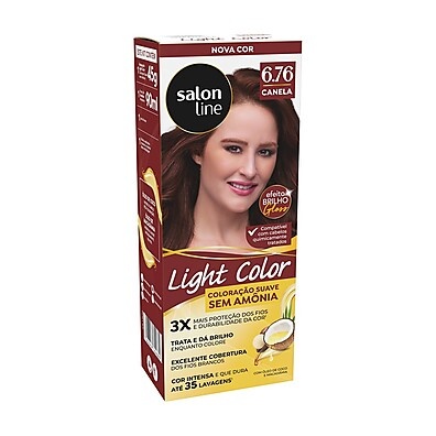 Light Color 6.76 Canela: Seu Cabelo Radiante!