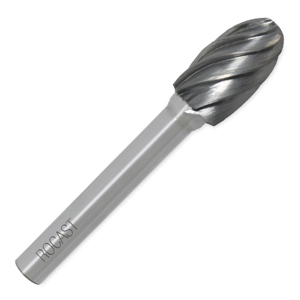 Lima Rotativa Oval 8mm: Desbaste Impecável em Alumínio