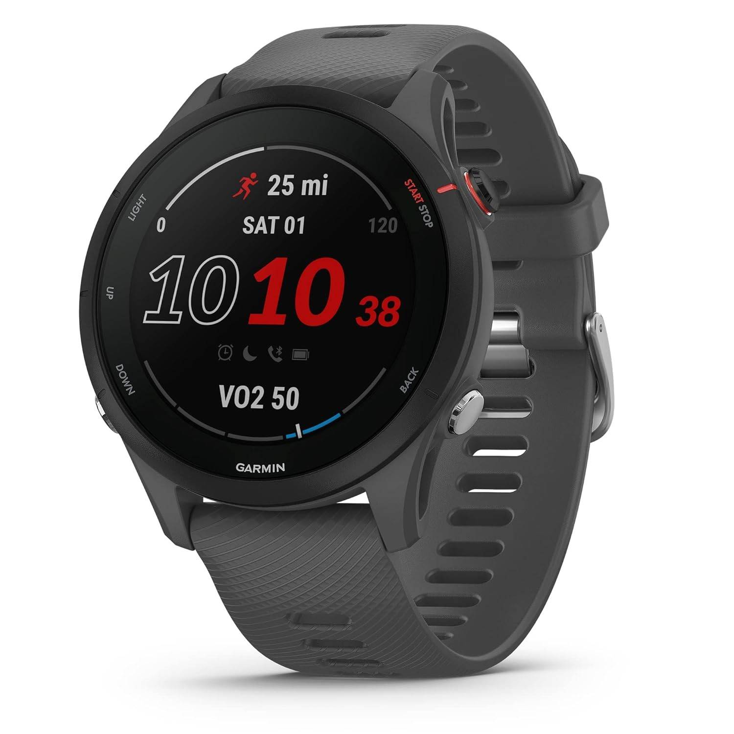 Relógio Garmin Forerunner 255 Cinza: GPS e Monitor Cardíaco para Superar Seus Limites