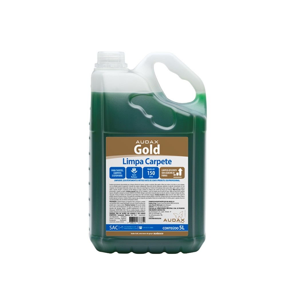 Limpa Carpete 5L Gold: Tapetes Impecáveis!