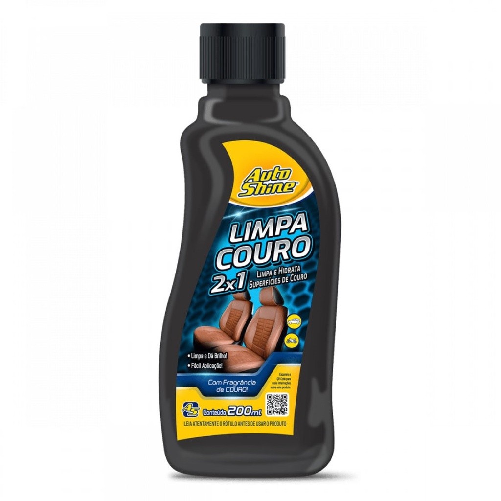 Limpa Couro AutoShine: 4 em 1 para Revitalizar!
