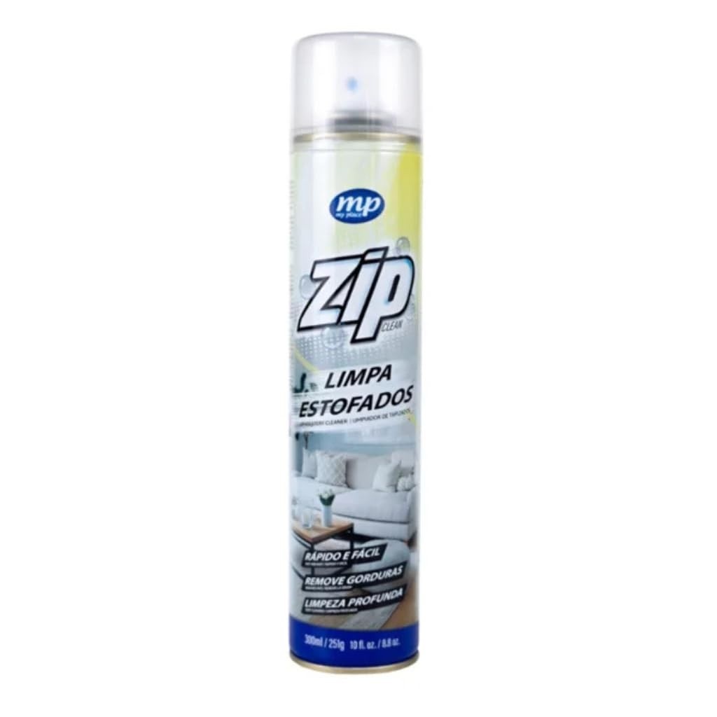 ZIP Limpa Estofados em Spray 300ml: Limpeza Profunda e Rápida para Todos os Tecidos