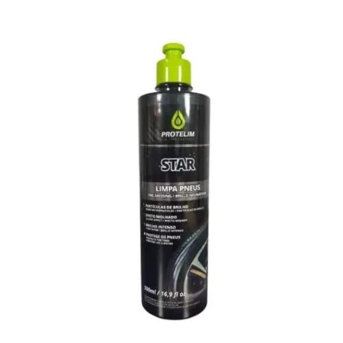 Pretinho Limpa Pneu Star Protelim 500ml: Brilho e Proteção Duradoura para Seus Pneus