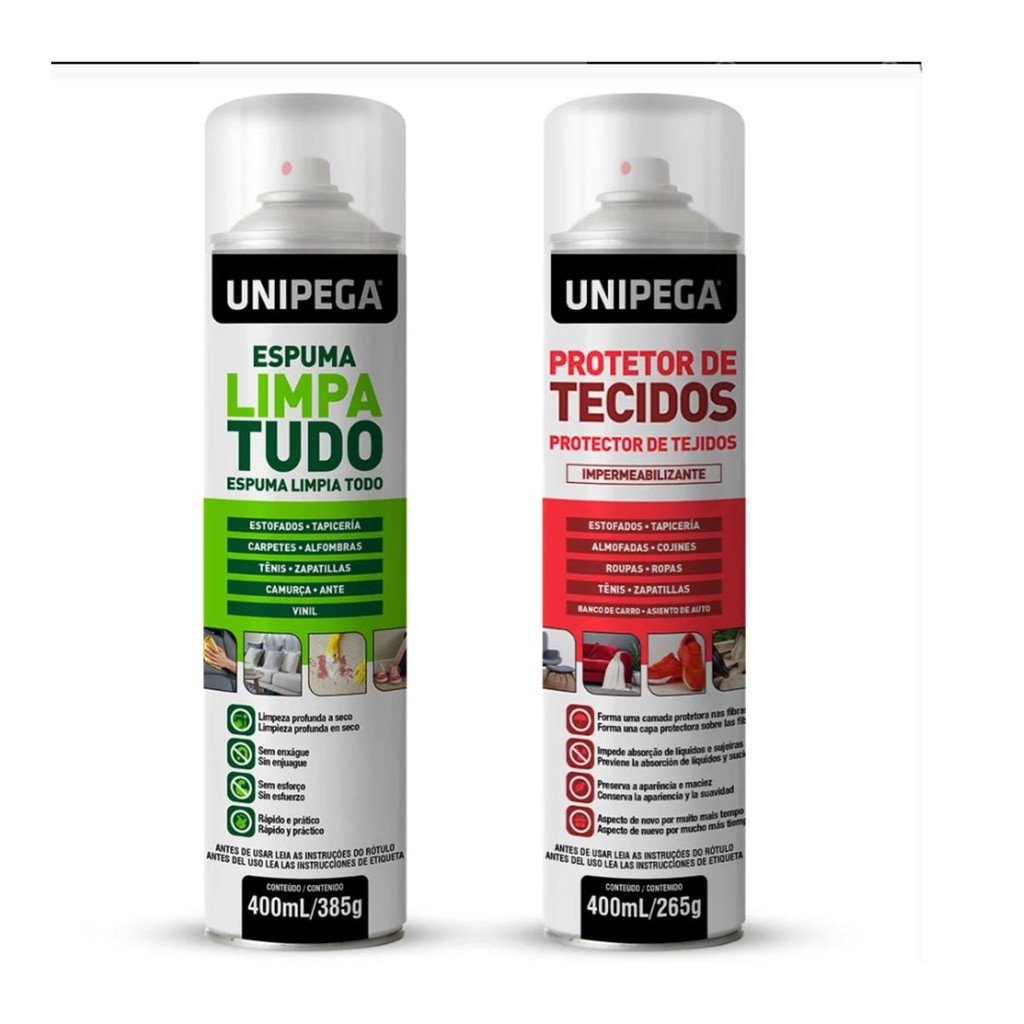 Limpa & Protege: Kit Completo Unipega
