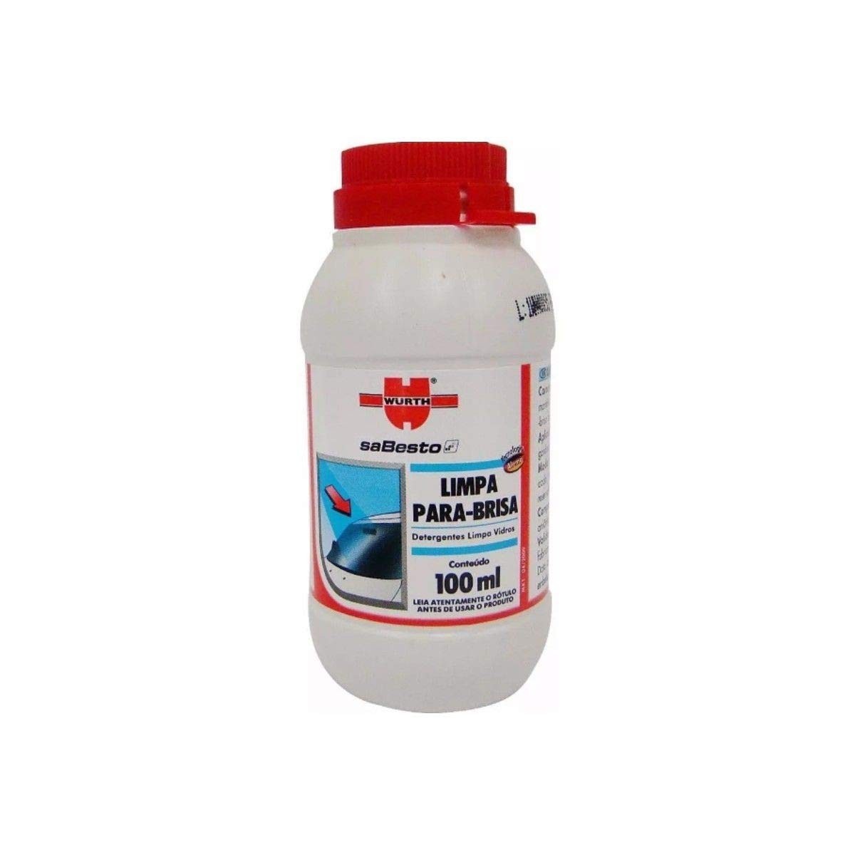 Limpa Para-brisa Wurth 100ml: Visibilidade Cristalina e Segurança em Cada Viagem