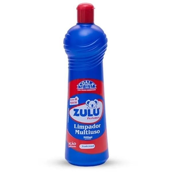Limpador Multiuso 500ml Tradicional - Potente e Perfumado para Todos os Ambientes
