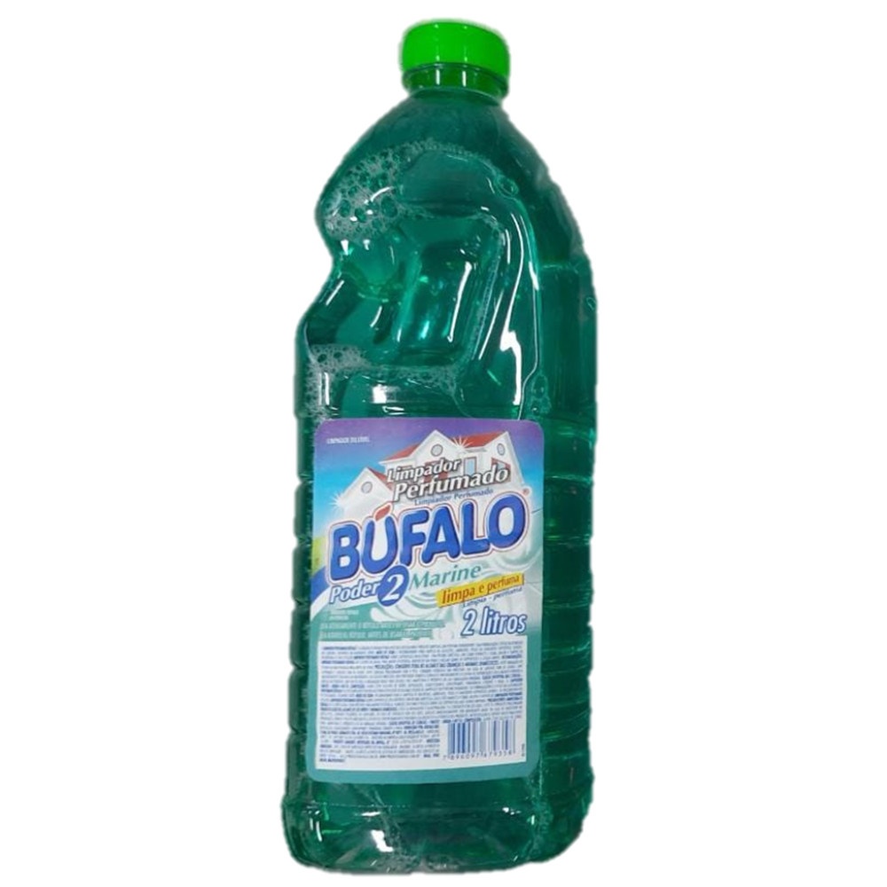 Limpador Perfumado Búfalo Marine 2L: Limpeza e Frescor!