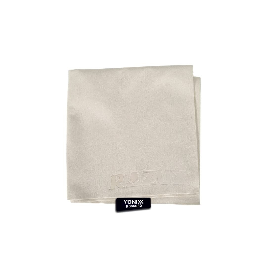 Pano Microfibra Suede 30x30cm 200GSM - Limpeza Profissional para Moto e Capacete
