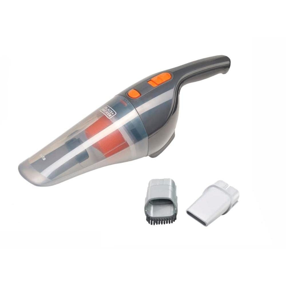 BLACK+DECKER Aspirador Portátil 12V com Ação Ciclônica: Limpeza Rápida e Eficiente para seu Carro!