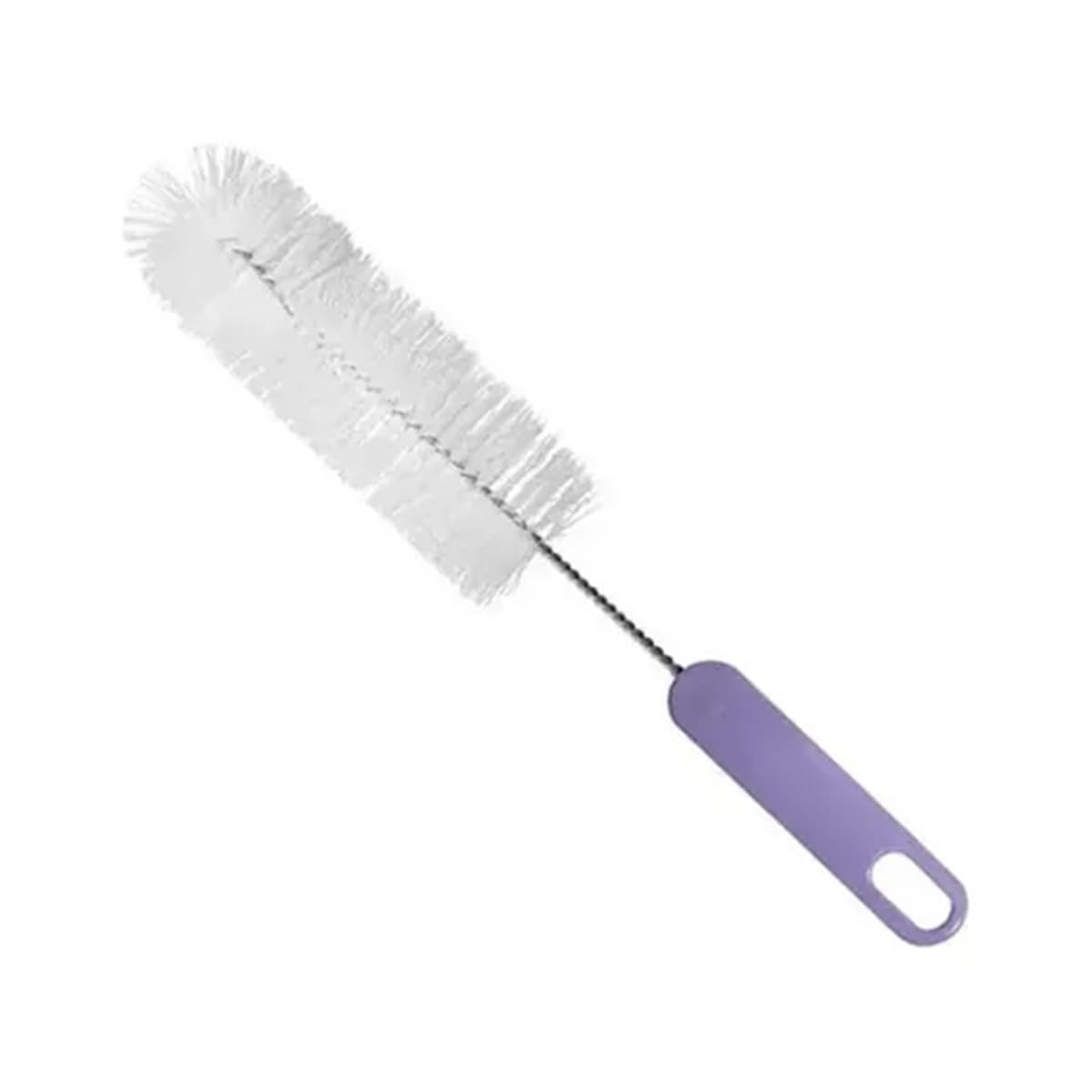 Escova de Lavar Garrafa em Nylon Longa - Limpeza Profunda e Fácil para Garrafas e Copos
