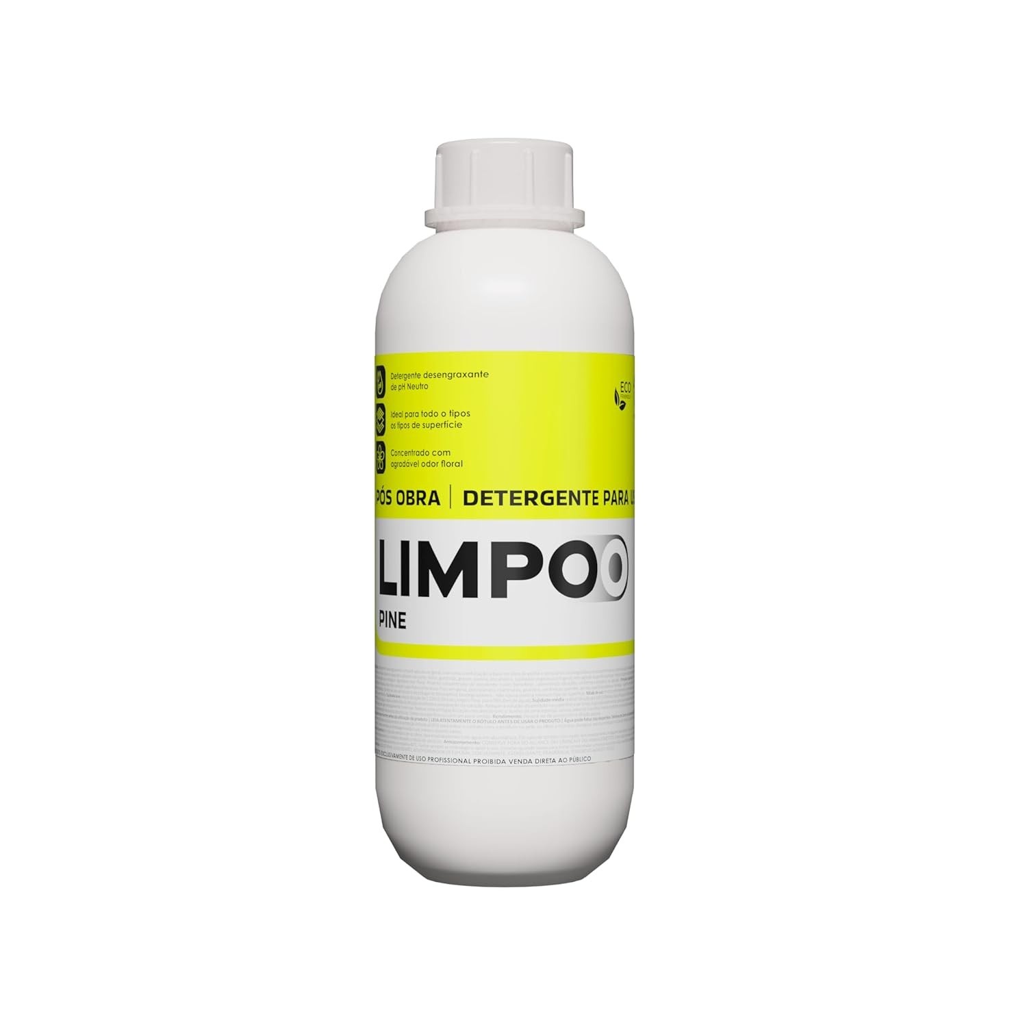 Limpoo Pine Desengraxante Multiuso Concentrado 1L - Limpeza Profunda em Qualquer Superfície