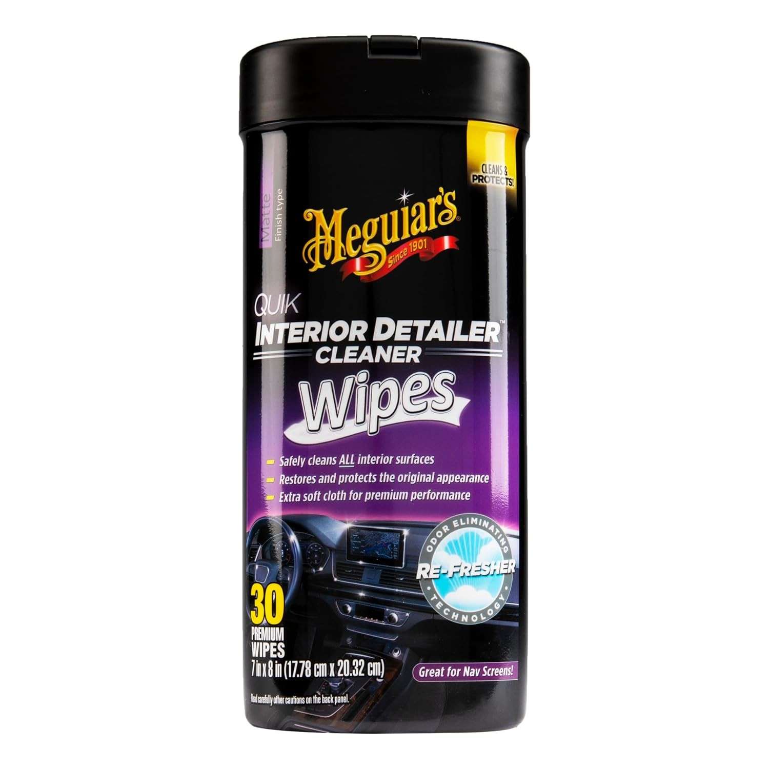 Meguiar's Quik Interior Detailer: Limpeza e Proteção Completa para o Interior do seu Carro