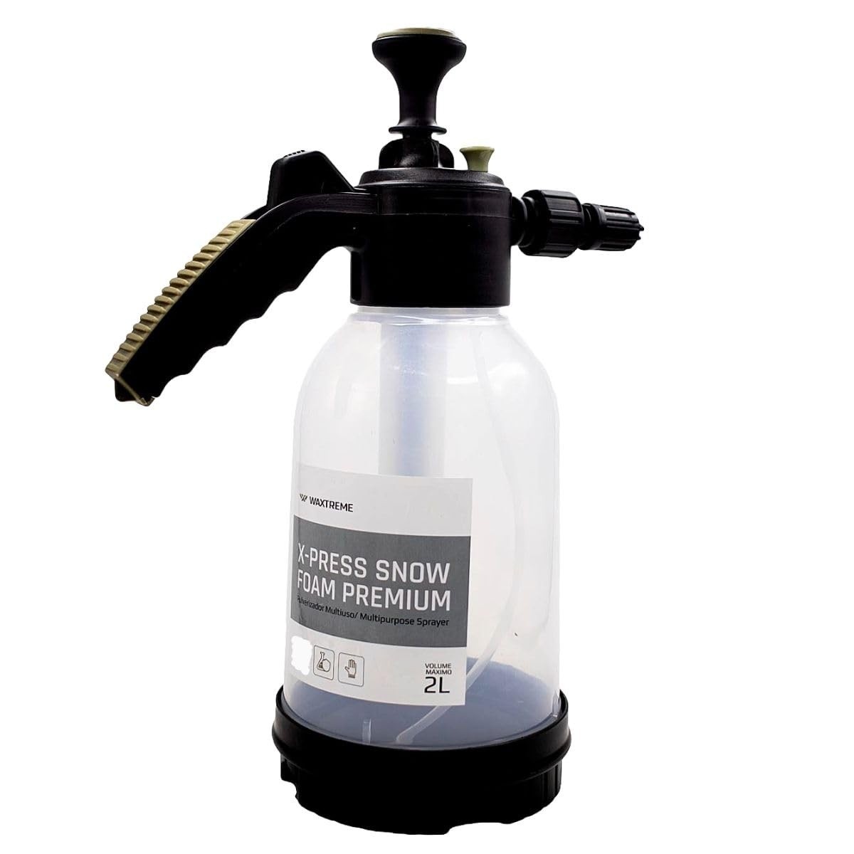 Pulverizador Snow Foam 3 em 1 X-Press 2L Waxtreme: Limpeza Profissional para seu Carro!