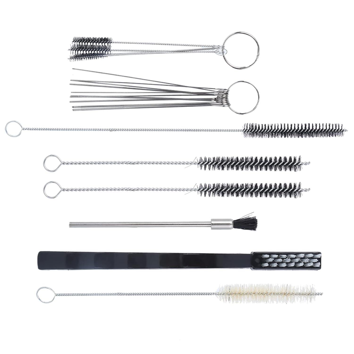 Kit de Limpeza 21pcs para Aerógrafo e Equipamentos de Tatuagem - Limpeza Profunda e Durabilidade