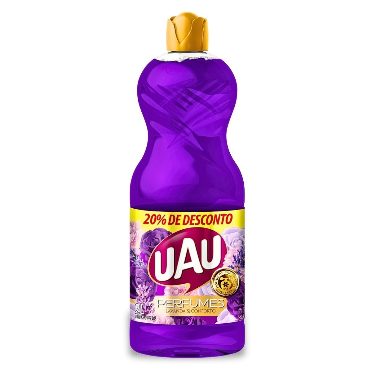 Limpador Uau Perf Lavanda e Conforto - Fragrância Refinada para Limpeza Profunda