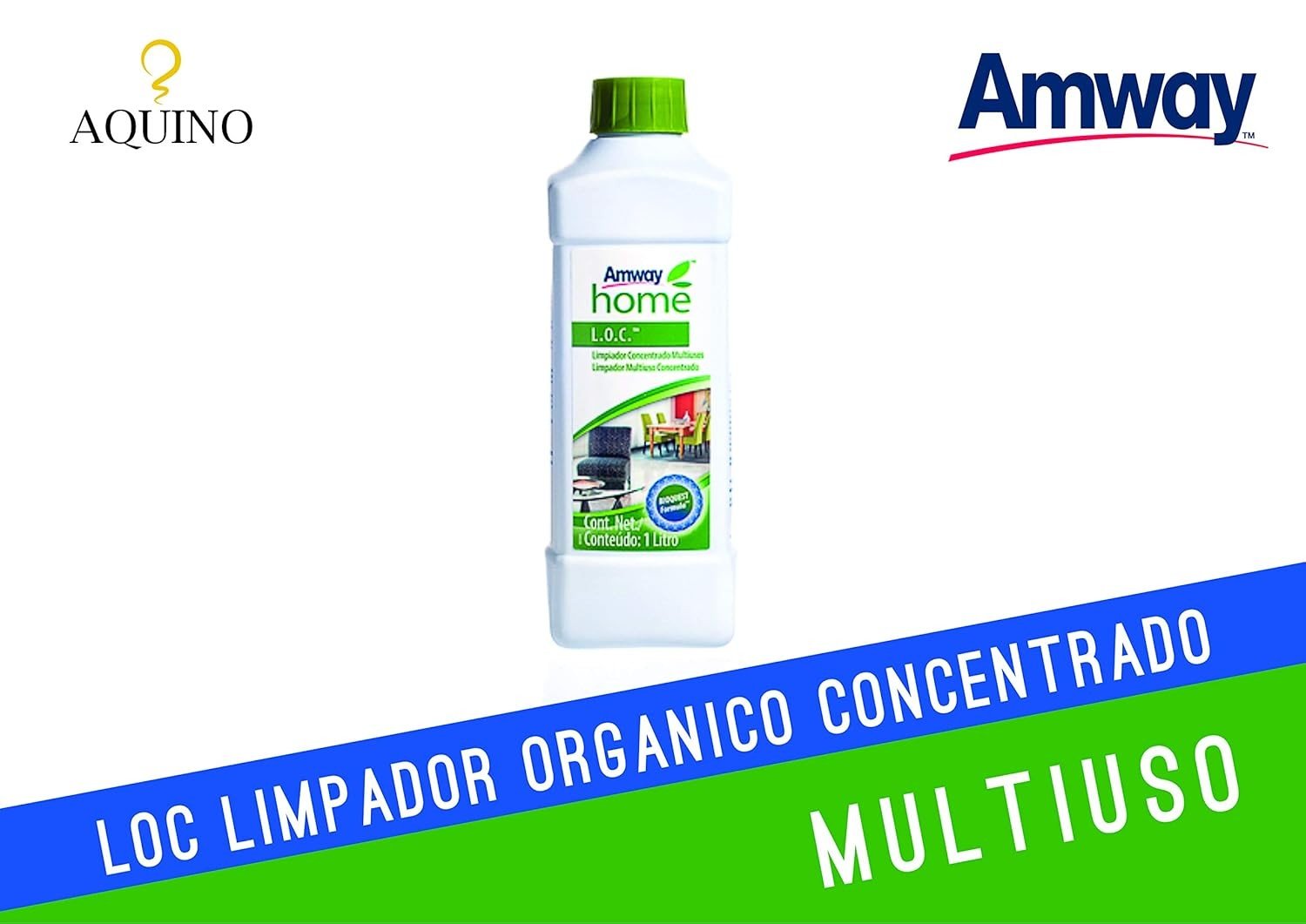 Loc Limpador Multiuso Concentrado Amway - Poder de Limpeza Profundo em 1 Unidade