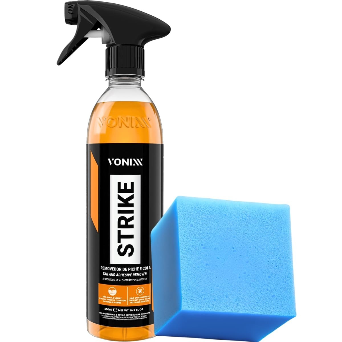 Strike Removedor de Piche e Cola - 500ml | Vonixx | Limpeza Profunda Sem Danos