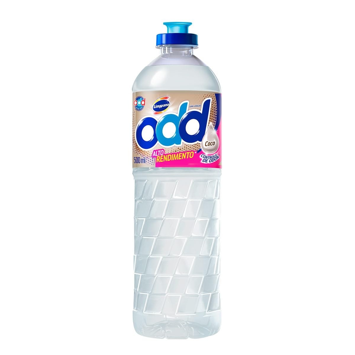 Limppano Detergente Odd 500ml - Coco com Fórmula Antiodor e Limpeza Profunda