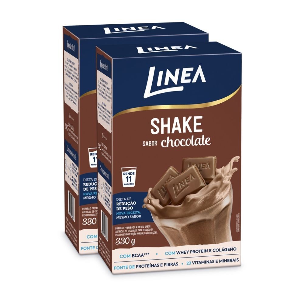 Linea Shake Chocolate: Emagreça com Sabor!
