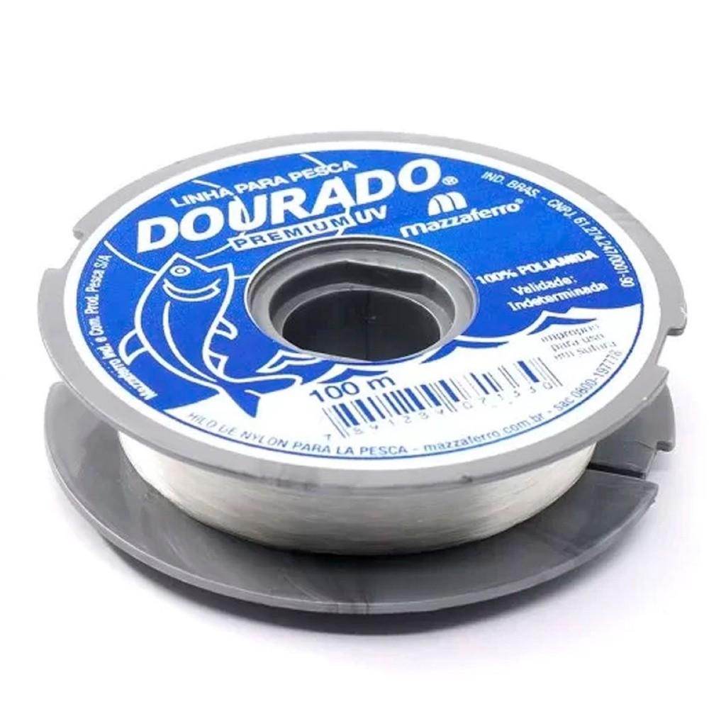 Linha de Pesca Dourada Mazzaferro: Resistência Premium