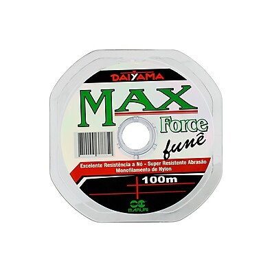 Linha de Pesca Max Force: Resistência e Visibilidade