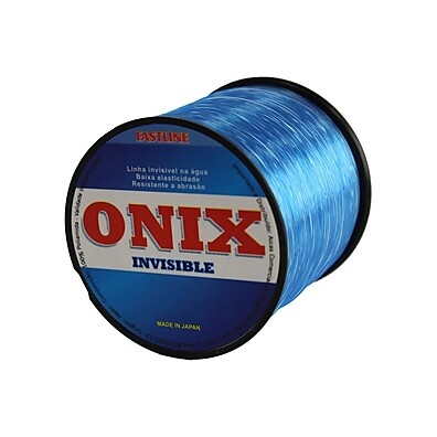 Linha de Pesca Onix Invisible Azul 500m: Resistente e Invisível na Água